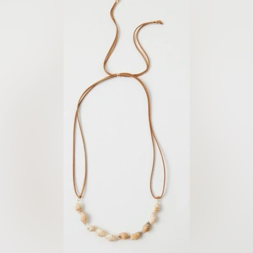 Free People - Shell Bead Adjustable Necklace - NWT